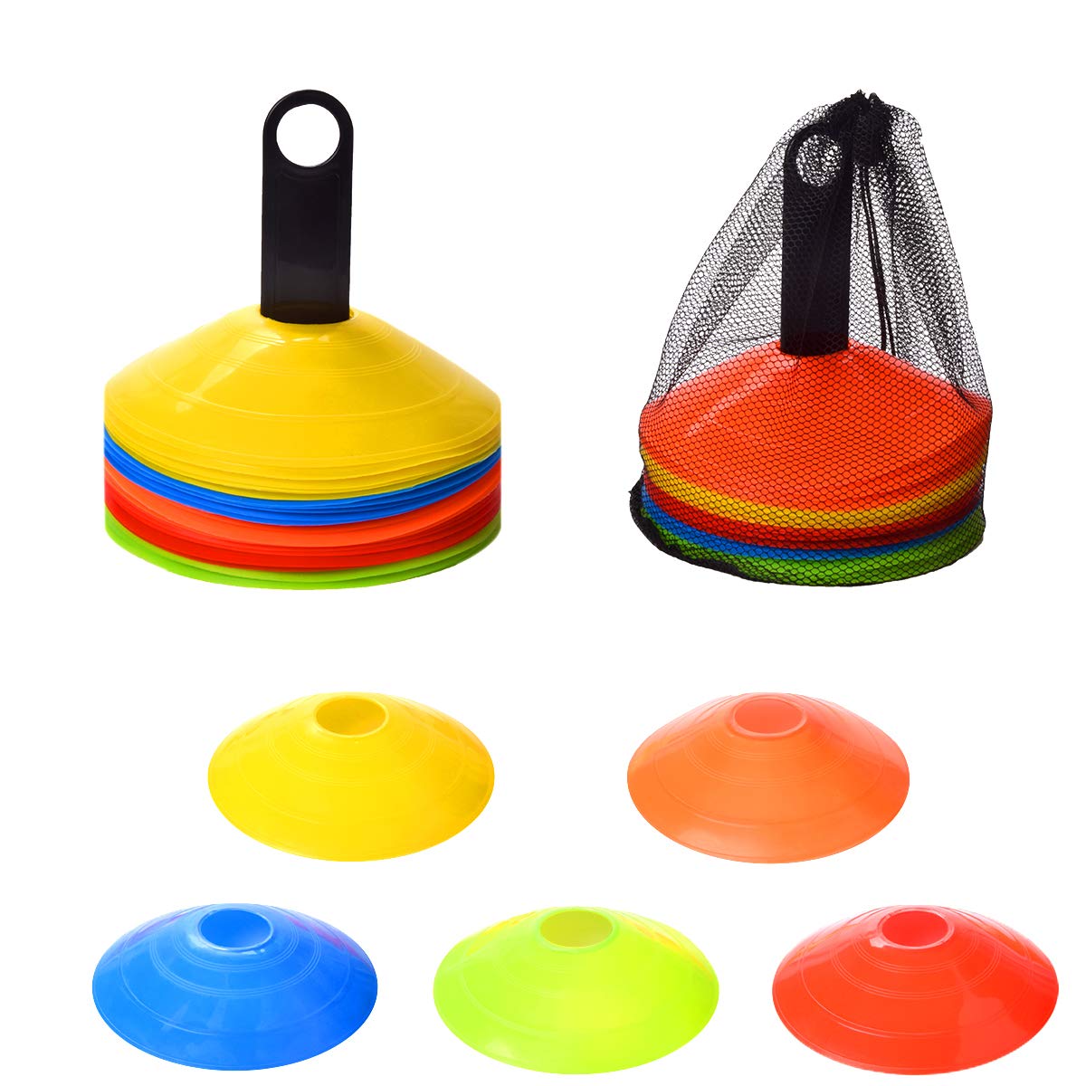 Football Training Cones Set